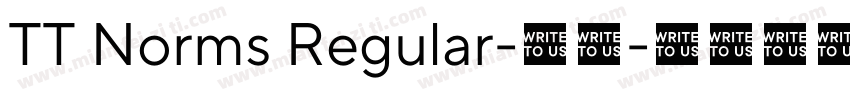 TT Norms Regular-常规字体转换